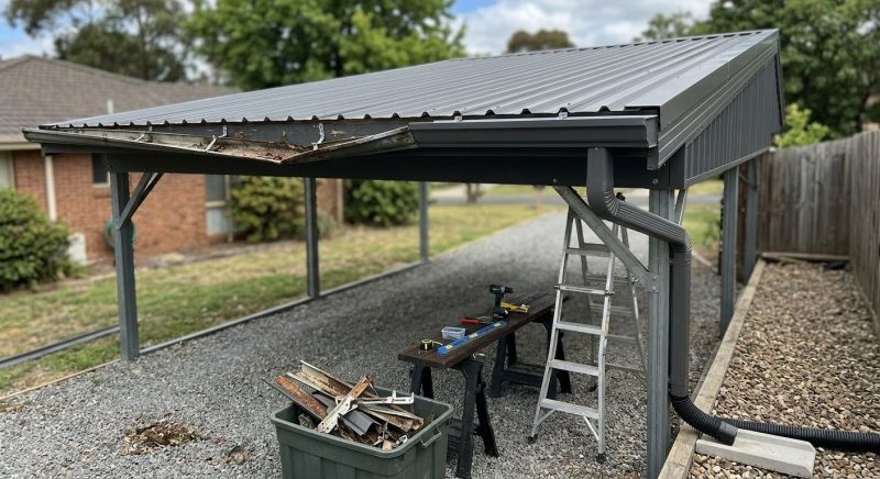 Carport Roof Replacement